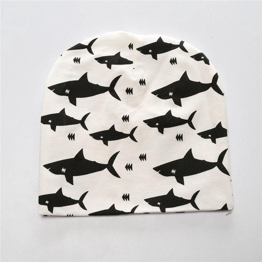 Cute cotton baby hat from MANDOTOS for infants and toddlers, soft and breathable with a adorable design for little ones