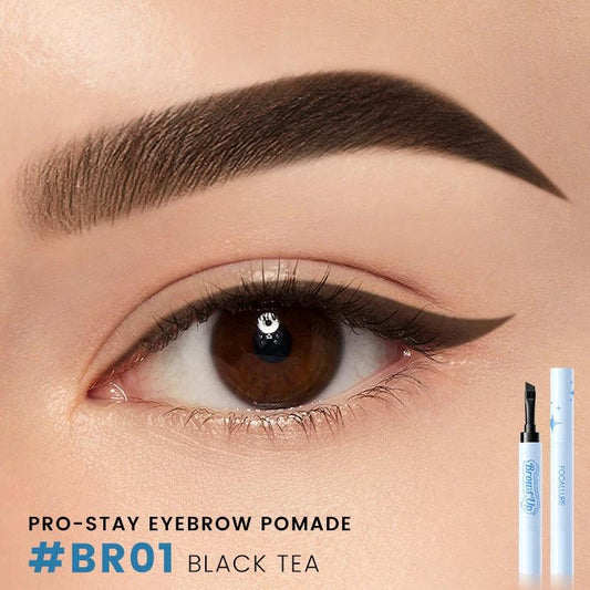 Mandotos 2-in-1 3D eyebrow gel and eyeliner pencil in three colors, waterproof, long-lasting, and suitable for eyebrow and eye makeup.