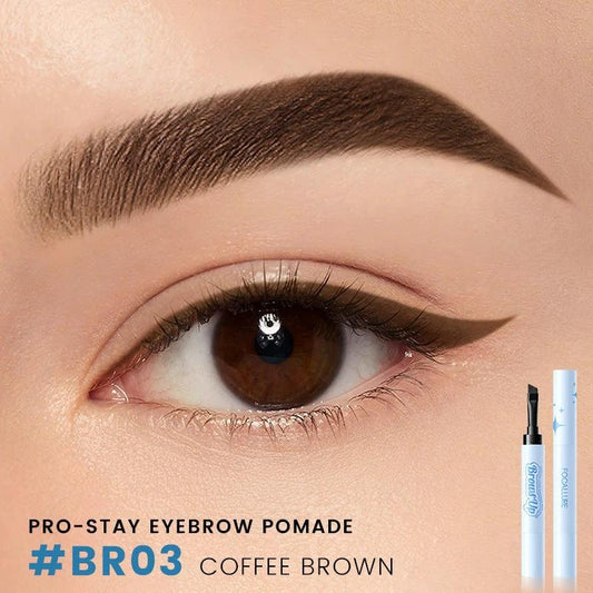 Mandotos 2-in-1 3D eyebrow gel and eyeliner pencil in three waterproof, long-lasting colors for eyebrow and eye makeup.