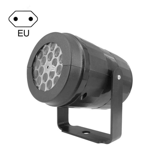 Mandotos Christmas snowflake projector light with rotating LED stage lighting for outdoor holiday decor and garden Christmas decorations