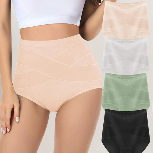 Mandotos high waist shaping briefs for women, large size, with supportive design to enhance curves and provide comfortable fit.