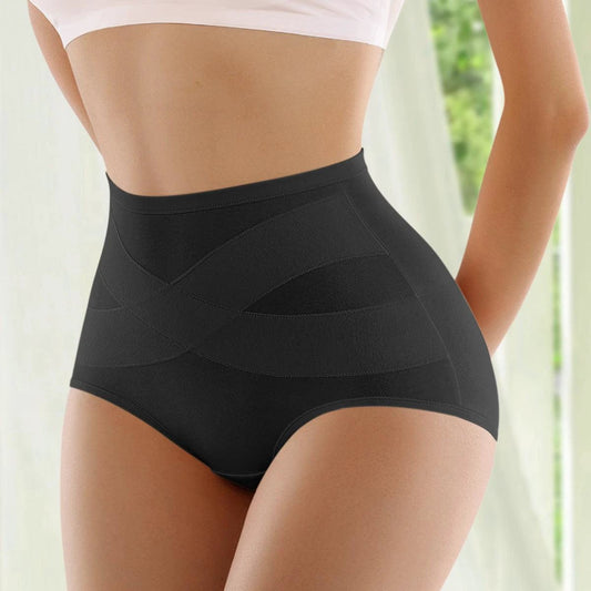 Mandotos high waist shaping briefs for women, large size, designed to enhance curves and provide comfortable support.