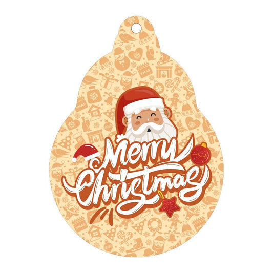Mandotos Christmas car pendant ornament hanging from a car rearview mirror, festive holiday decor for car and home.