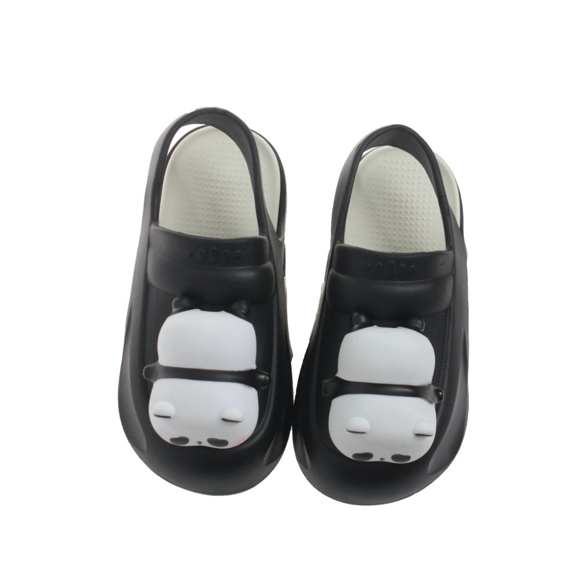 Mandotos Panda lamp light-up slippers for women with EVA comfort soles and non-slip bottoms, ideal for summer indoor wear.