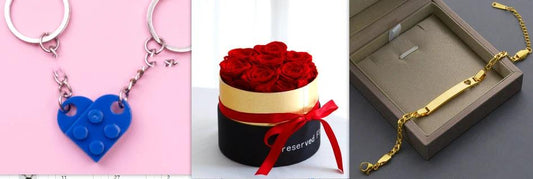 Mandotos preserved real roses in a box set, perfect romantic flower gift for Valentine's Day, elegant and long-lasting.