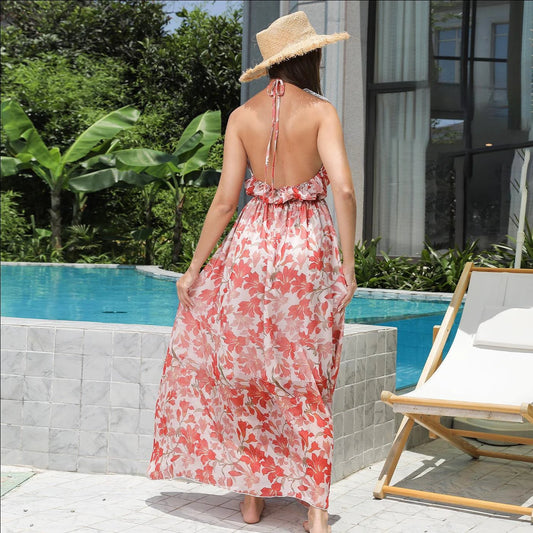 Mandotos women's simple fashion dress, casual and stylish, shown in a natural pose with a clean background.