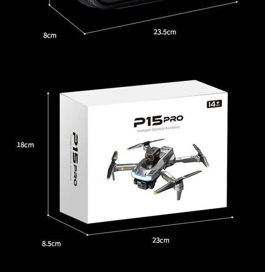 Mandotos HD drone for aerial photography with remote control, quadcopter design, showcasing camera and sleek drone body.