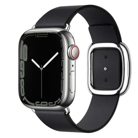 Elegant leather strap by MANDOTOS, featuring smooth craftsmanship and versatile design for watches or accessories.