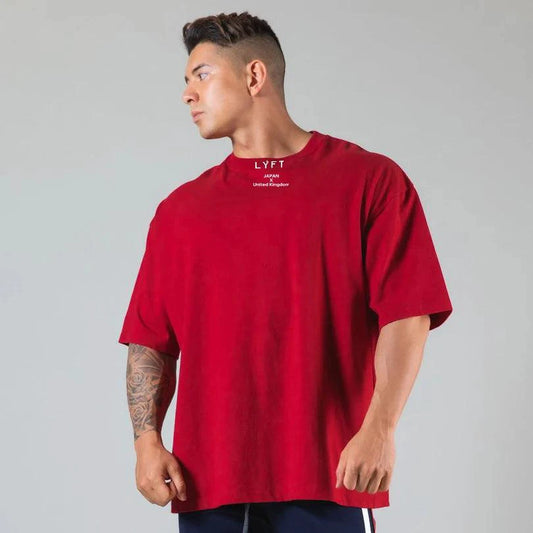 Mandotos Japan & UK cotton shirt designed for gym wear, featuring a comfortable fit and stylish athletic look.