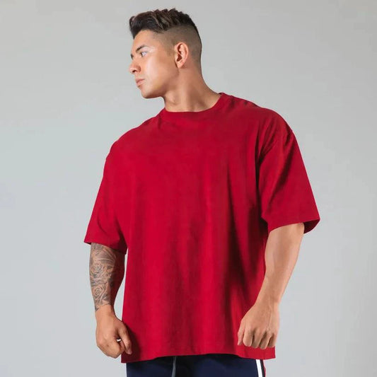 Mandotos Japan & UK cotton shirt for gym, featuring a stylish design with comfortable fit suitable for active wear.