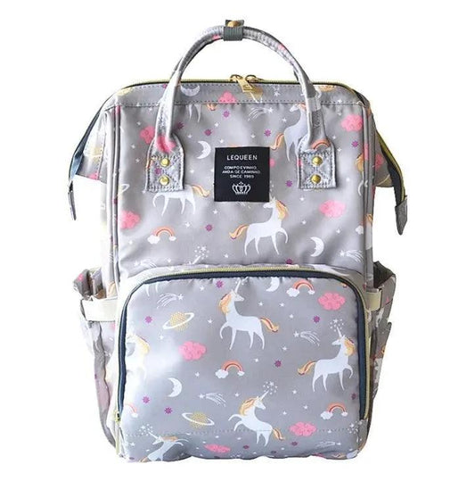 Mandotos Fashion Mummy Maternity Nappy Bag with multiple compartments and stylish design for new moms.