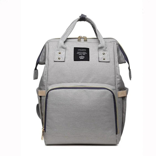 Mandotos Fashion Mummy Maternity Nappy Bag with multiple compartments and stylish design for moms on the go.