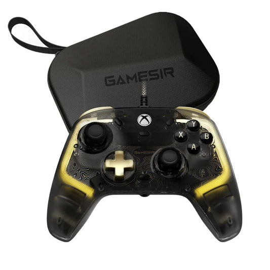 Mandotos GameSir Kaleid Flux Xbox wired controller with Hall Effect joystick for Xbox Series X, Series S, and Xbox One gaming consoles.