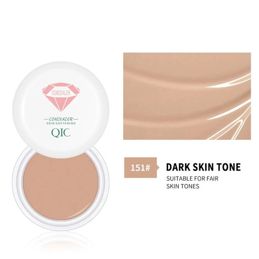Mandotos high coverage concealer with waterproof foundation and BB cream for face makeup, covering dark circles and freckles.