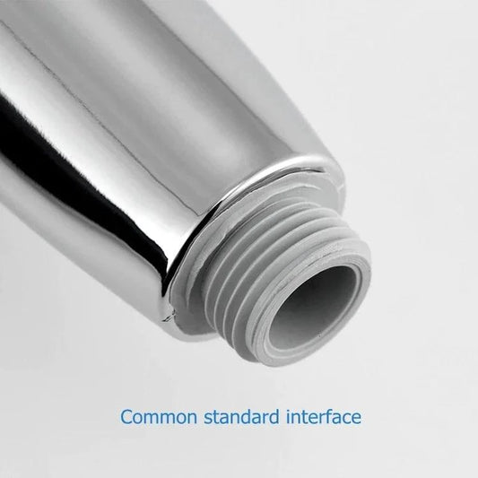 Mandotos high-pressure handheld shower with five spray modes and flexible hose, ideal for versatile bathroom use.