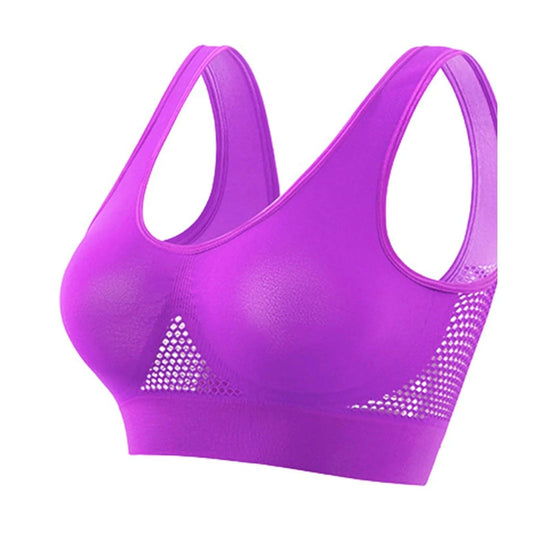 Mandotos high-strength anti-sag sports bra for women, designed for yoga and running, providing support and comfort during exercise.