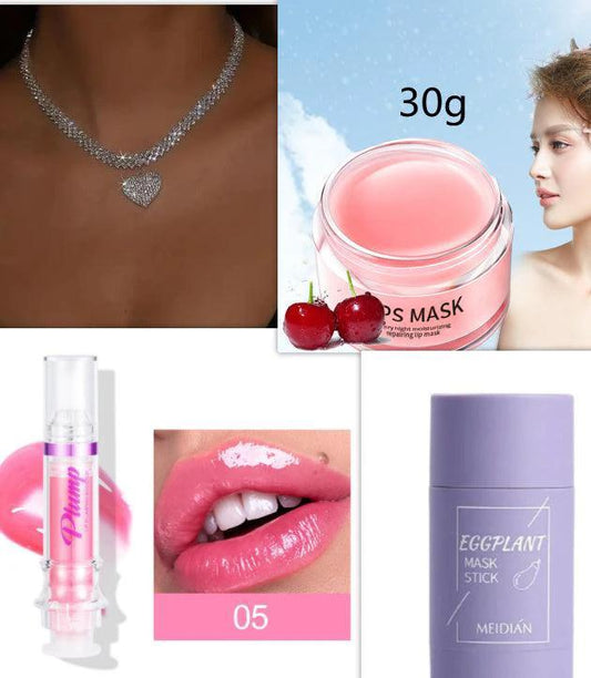 Mandotos Hydrating Lip Mask for overnight lip treatment, 20g, showing the jar with a smooth, glossy lip mask inside.