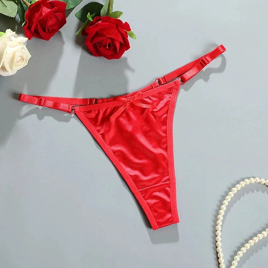 Mandotos Ice Silk women's low waist seamless panties, quick-drying, breathable, skin-friendly lingerie underwear.