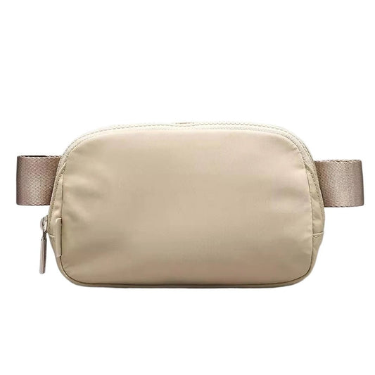 Mandotos International 1L breathable women's fanny pack, ideal for travel and outdoor activities, with adjustable strap and compact design.