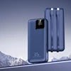 Mandotos International 20000mAh fast charging power bank with digital display and USB port for portable device charging.