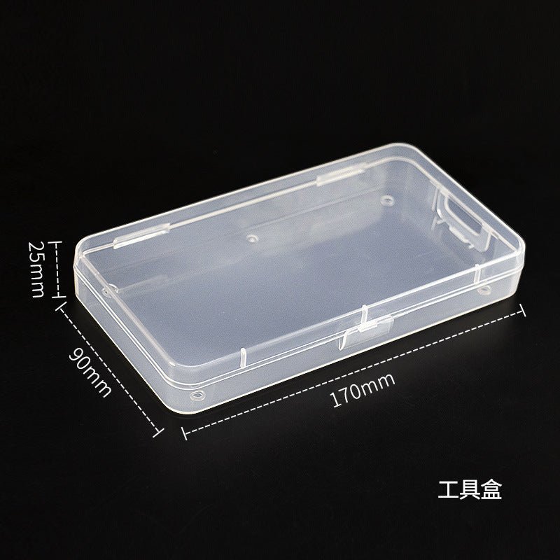 Mandotos International anti-oxidation multi-compartment jewelry storage box with organized sections for necklaces, rings, and earrings.