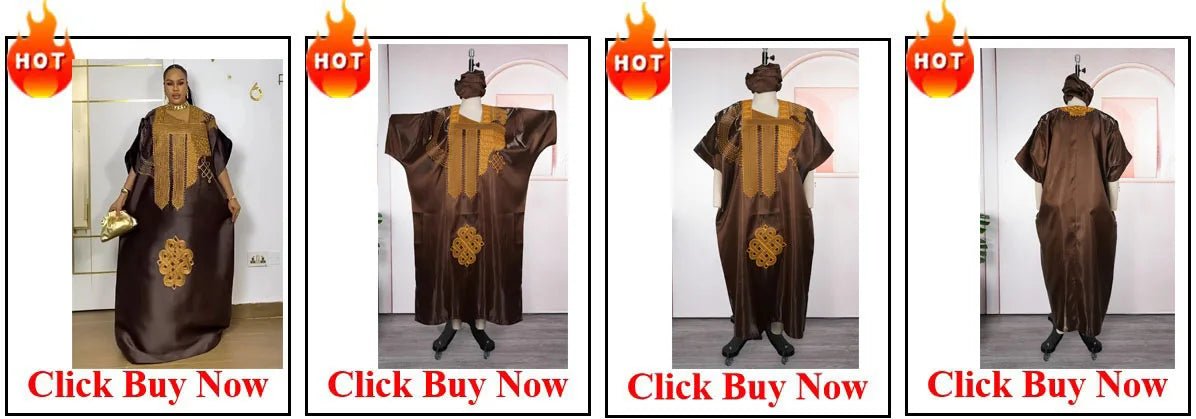 Elegant African V-neck maxi dress by MANDOTOS INTERNATIONAL, perfect for wedding parties, featuring vibrant traditional fabric and flowing design.