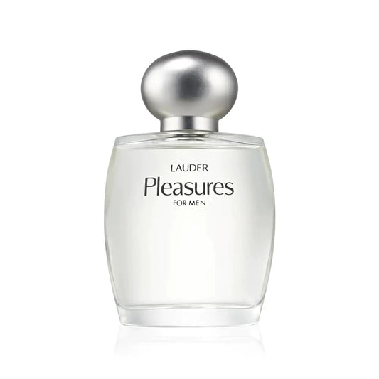 Estée Lauder Fresh Essence men's cologne in 3.4 oz bottle, featuring citrus and sandalwood scent, displayed on a neutral background.