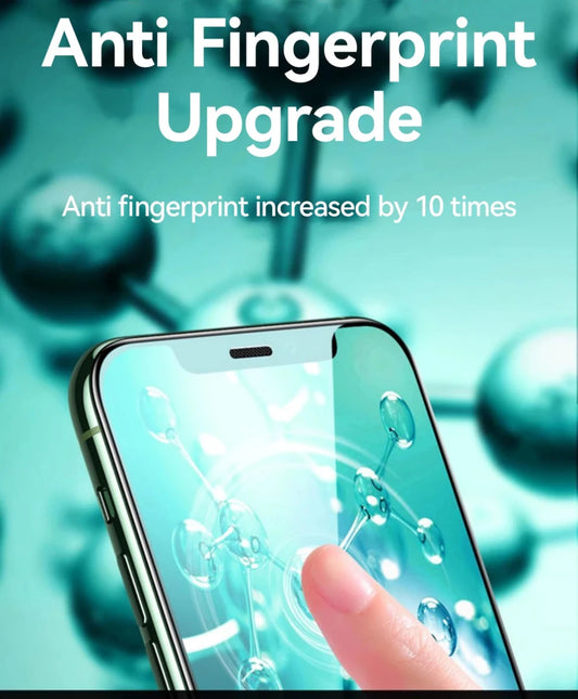 Mandotos International Joyroom iPhone Pro Max HD glass screen protector set with 1, 2, or 3 tempered glass protectors for full screen protection.