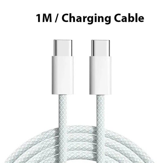 Mandotos International PD 40W fast charger with USB-C cable for iPhone 13 Pro Max, iPad Air, and other USB-C devices.