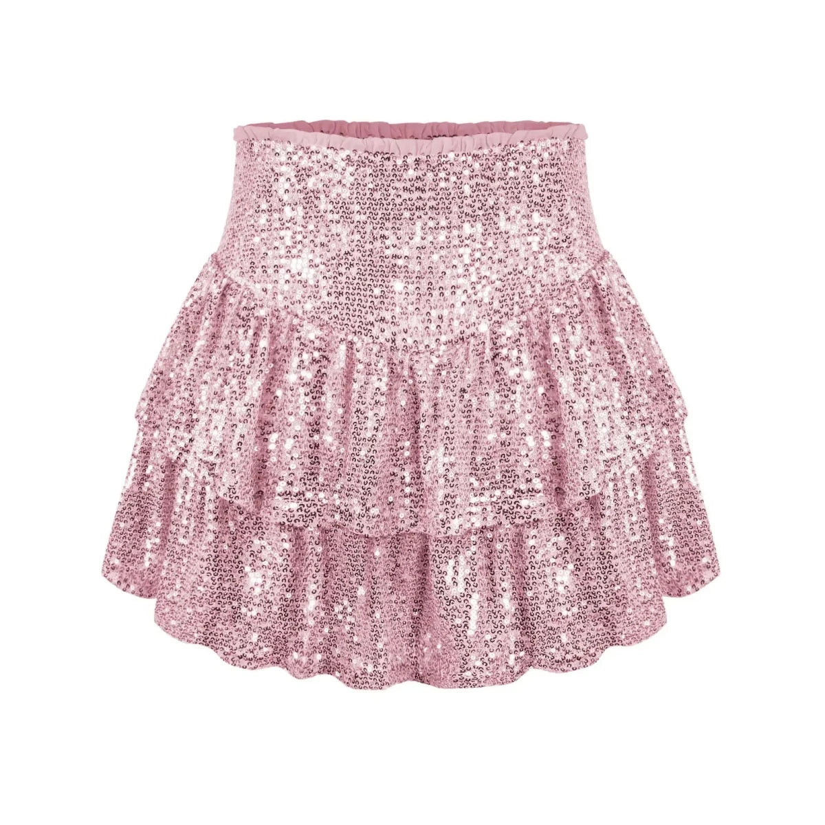 African high waist sequin mini skirt by MANDOTOS INTERNATIONAL, featuring vibrant Dashiki pattern and summer fashion style for women.