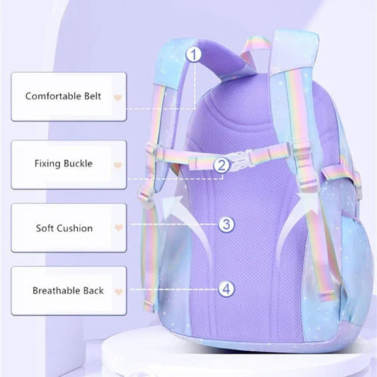 Stylish waterproof nylon backpack by MANDOTOS INTERNATIONAL, suitable for travel, school, and sports, with a unisex design.