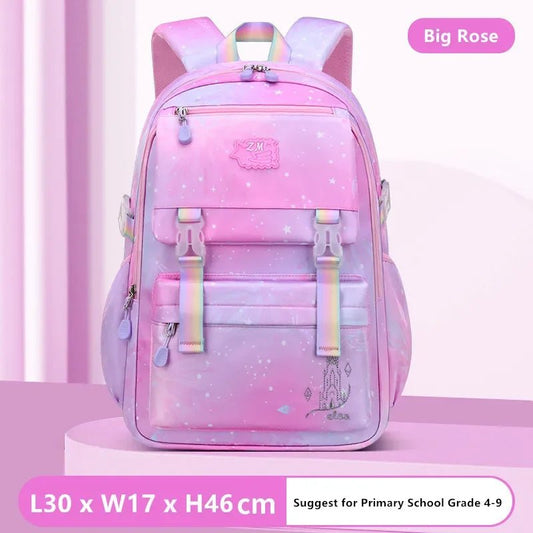 Stylish waterproof nylon backpack by Mandotos International, ideal for travel, school, and sports with a unisex design.
