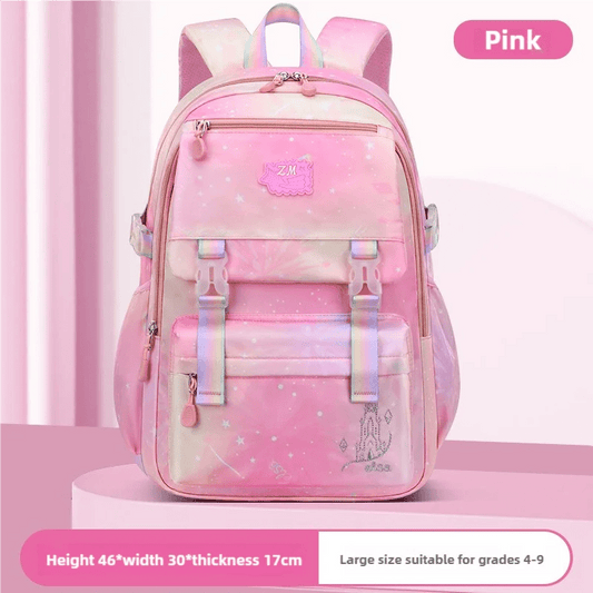 Stylish waterproof nylon backpack by Mandotos International, ideal for travel, school, and sports, with unisex design and multiple compartments.