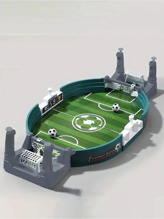 Mandotos International tabletop football game with two-player soccer table, perfect for parent-child interactive fun.