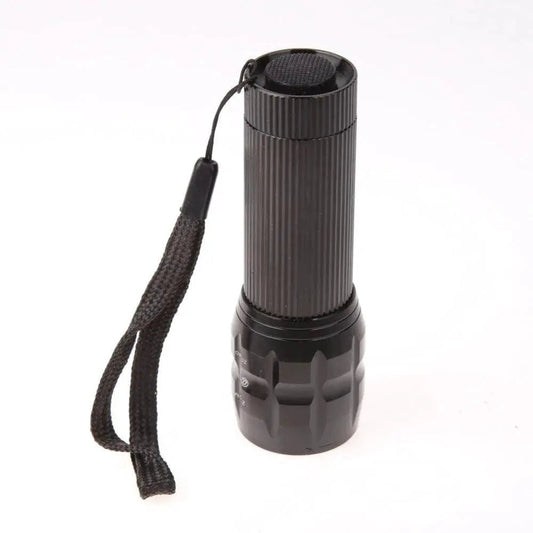 Mandotos LED bike lights with three modes, mounted on a bicycle for visibility and safety during nighttime riding.