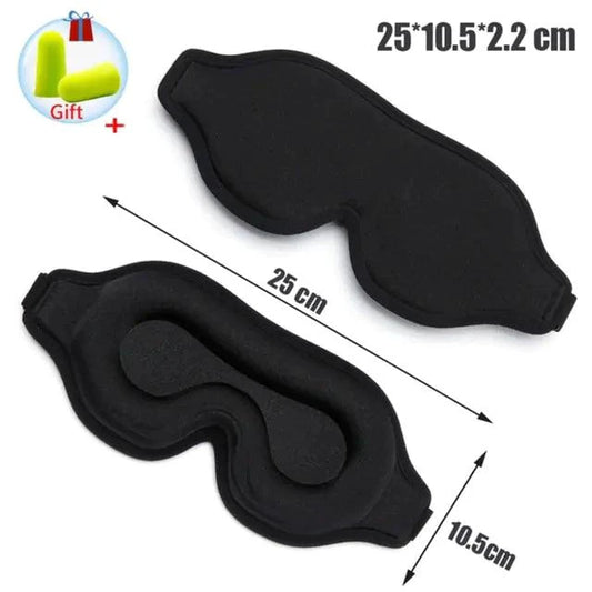 Luxury silk sleep mask with memory foam, designed for comfort and darkness, by MANDOTOS.