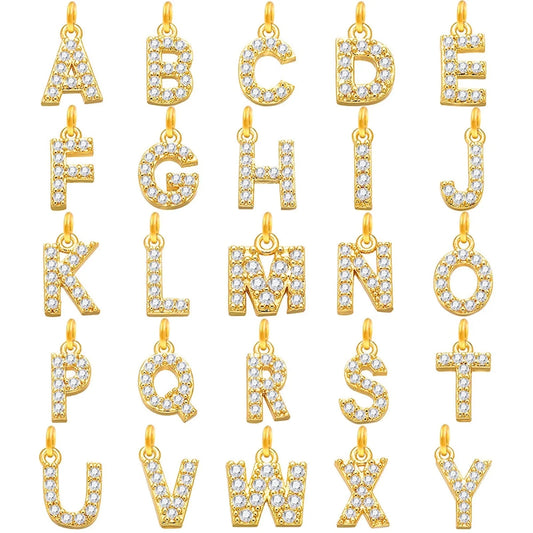 Mandotos crystal A-Z letter initial anklet for women, stainless steel Cuban link beach ankle bracelet with sparkling crystal accents.