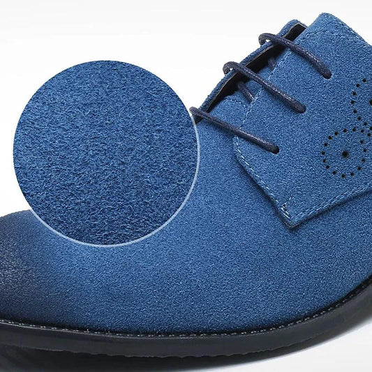 Mandotos red pointed leather shoes with sleek design and polished finish, perfect for stylish formal or casual wear.