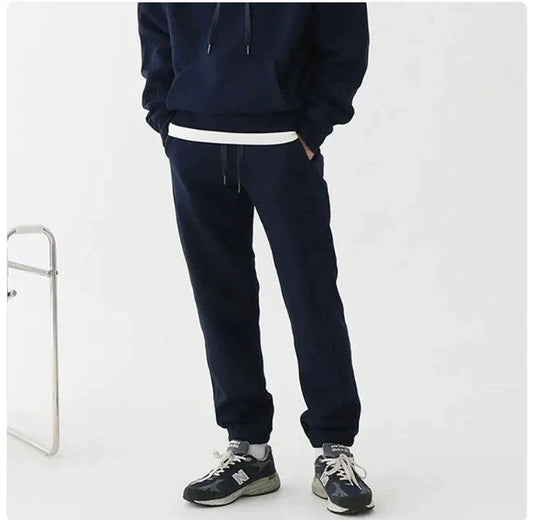 Men's hooded sports sweatshirt by MANDOTOS, featuring a comfortable fit and casual style in a neutral color.