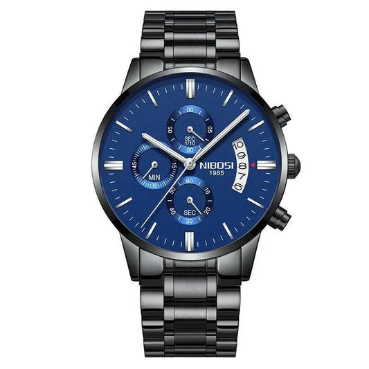 Mandotos men's stylish wristwatch with a sleek design and metal band, part of the stylish timepiece collection.