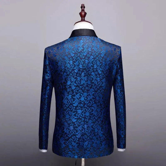 Mandotos men's wedding suit set featuring a formal dress suit with jacket, trousers, and shirt for special occasions.