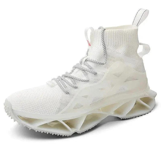 Mandotos men's casual shoes in black, featuring comfortable slip-on design and stylish sneaker style for everyday wear.