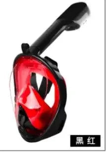 Mandotos OceanView snorkel mask with 180° panoramic vision for snorkeling and underwater exploration.