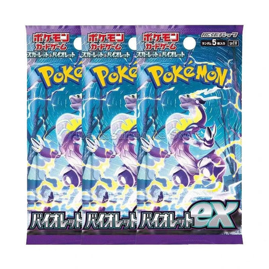 Mandotos Original Pokémon Card Game PTCG Japanese Edition single pack featuring SV1V, SV1A, SV2D, SV2P, 151, SV3, SV3A Bale Off trading cards