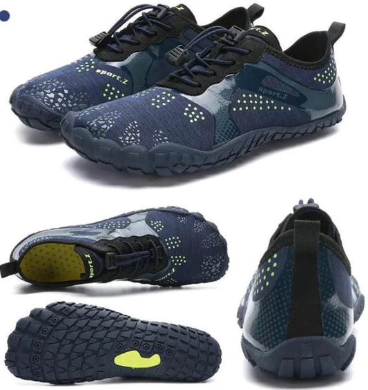 Mandotos outdoor hiking shoes with rugged design and durable soles, suitable for trail walking and outdoor adventures.