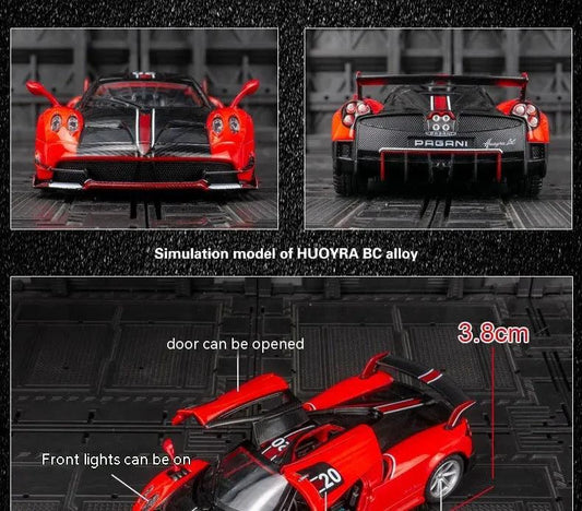 Mandotos Pagani Fengshen Sport Model Replica showcasing detailed exterior design and vibrant color.