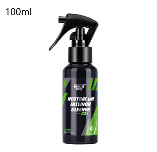 Mandotos Rapid Shine Leather Revitalizer bottle, black cap, and label, designed to restore and shine leather surfaces.