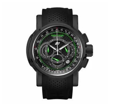 Mandotos RT men's rose gold luxury sport watch with sleek design, stainless steel band, and chronograph features.