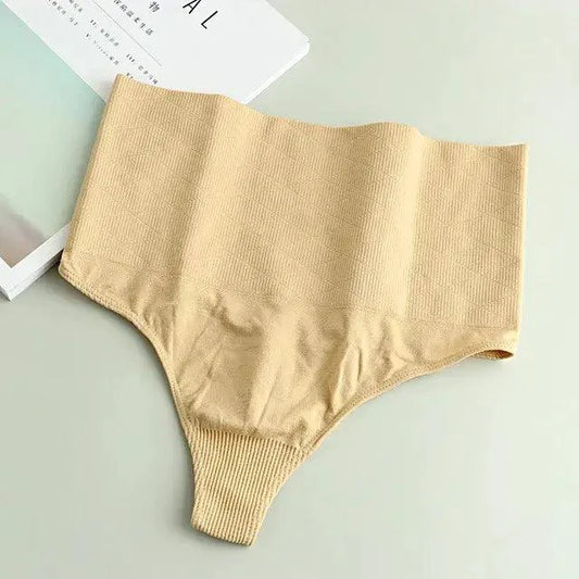 Mandotos seamless thong for women, black, lightweight and comfortable underwear with smooth fit and minimal visible lines.