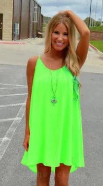 Mandotos Seaside Dream chiffon sundress with flowing fabric and breezy style, perfect for sunny days and casual summer outings.